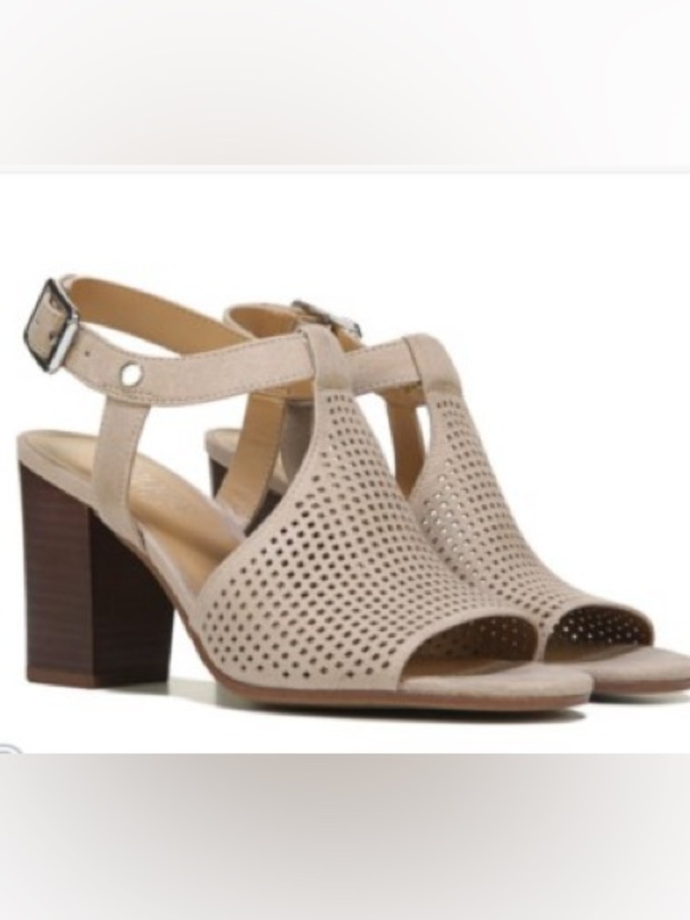 Franco Sarto Harlet 2 Perforated Leather Sandal